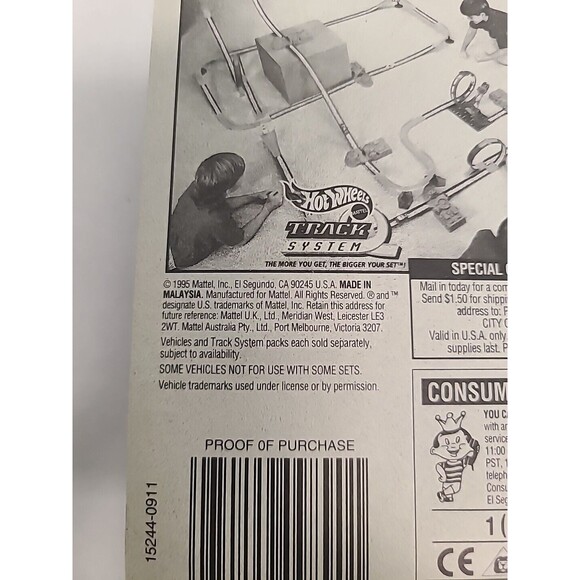 Vintage NEW 1996 Hot Wheels Dark Rider Series II Street Beast Black #401-2of4 - Picture 7 of 7